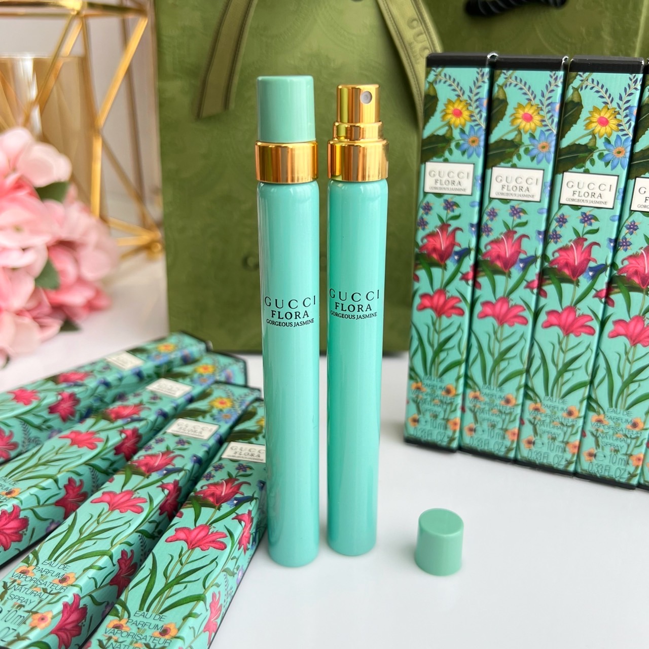 Gucci Flora Gorgeous Jasmine EDP 10 ml ขนาดทดลอง