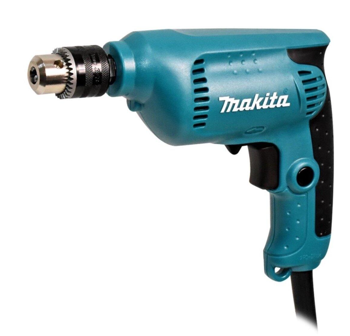 MAKITA สว่านไฟฟ้า กำลังไฟ 450 วัตต์ รุ่น 6412 มีฉนวนสองชั้น ปรับซ้ายขวาได้ หัวสว่านแบบสวมเร็ว