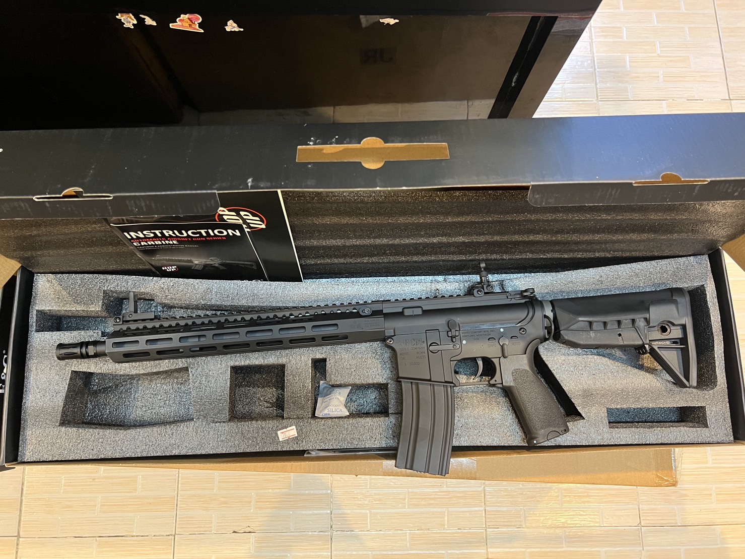 E&C 332 S1 M-BK : F8 TTI BCM 13" M-Lok สีดำ บอดี้โลหะ