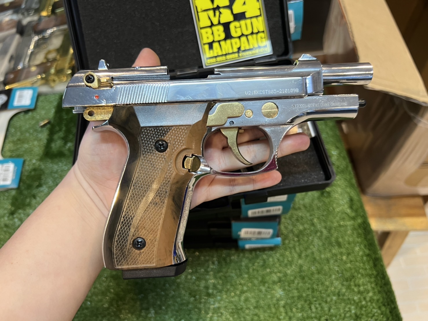 EKOL Jackal Dual Compact เงินเงา-ไกรทอง