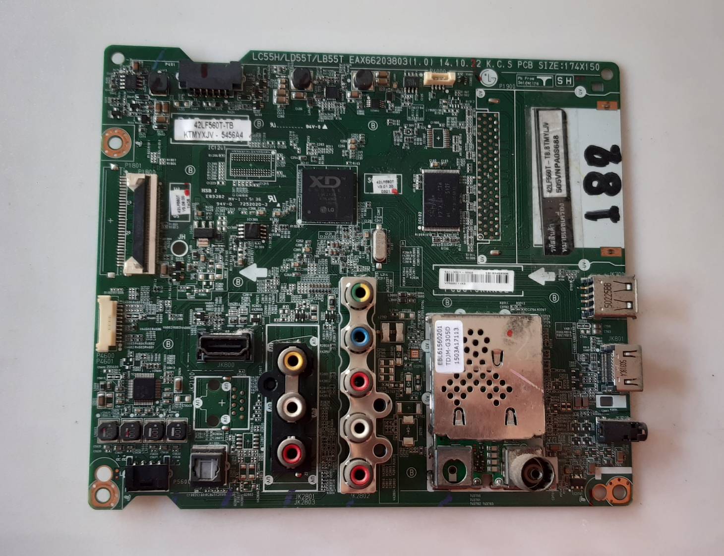 อันที่ 182 LG 42LF560T ซีสเตร็ม EAX66203803 ดีเทสแล้ว