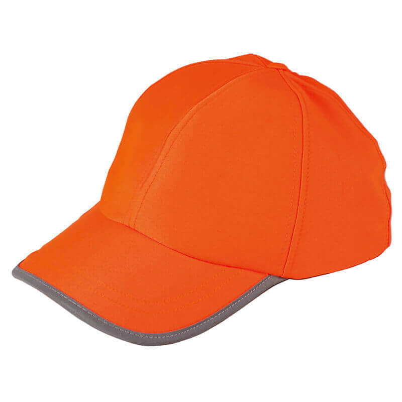 หมวกสะท้อนแสง สีส้ม หมวกจราจร Safety Cap