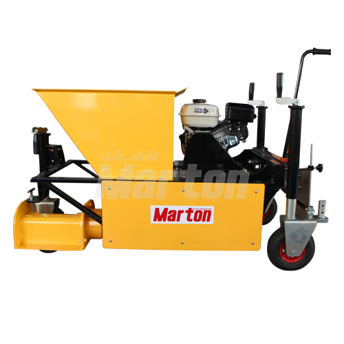 เครื่องทำขอบบาทวิถี + เครื่องยนต์เบนซิน 6.5 Hp