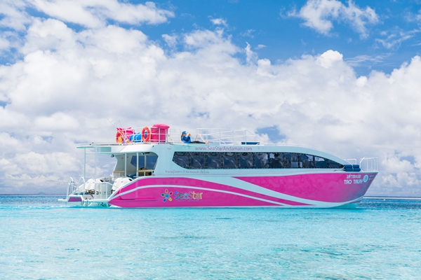 อันดับ 1 เลซี่ ทัวร์เกาะพีพี อ่าวมาหยา อ่าวปิเละ เกาะไผ่ โดยเรือคาตามารัน 2 ชั้น Lazy Phi Phi Island-Bamboo Island - Maya Bay - Pileh Lagoon by Catamaran 2 storeys