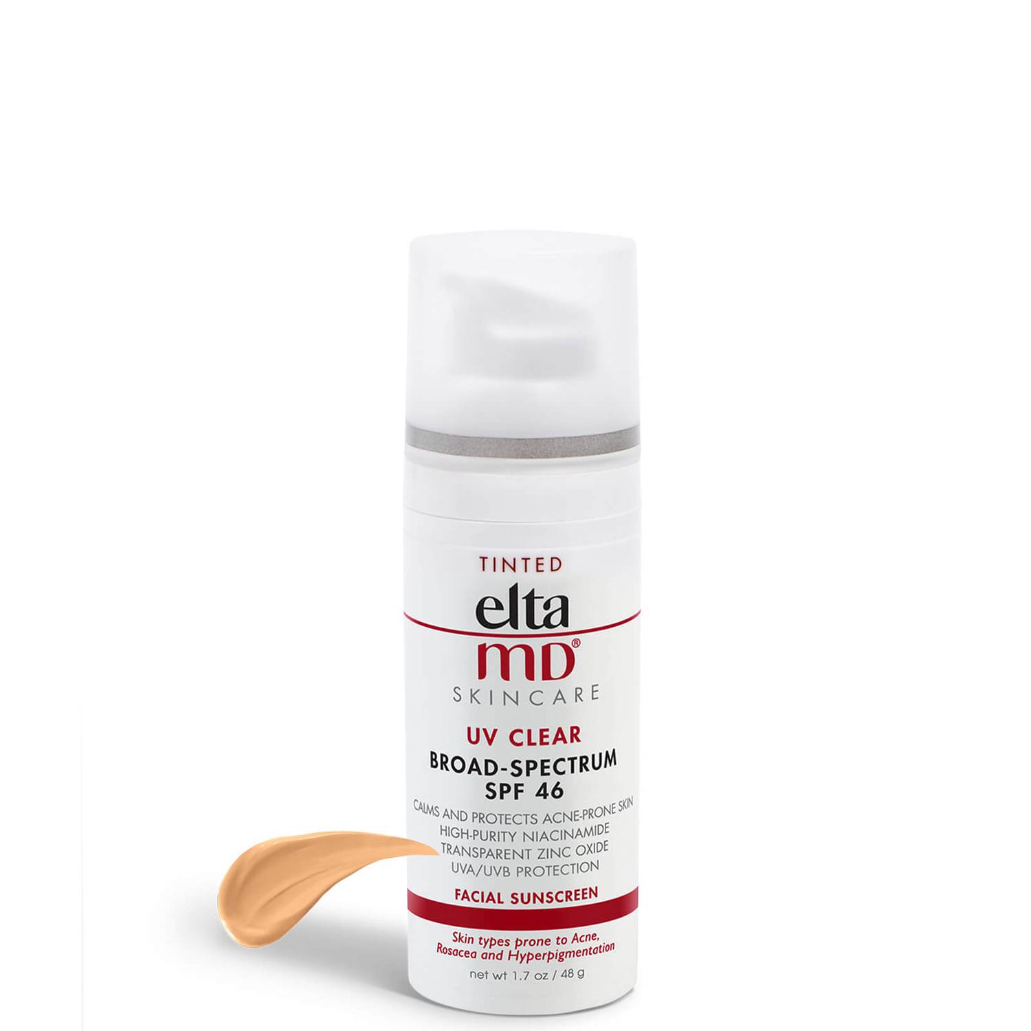 Elta MD EltaMD UV Clear Broad-Spectrum SPF 46 48g Tinted สีเนื้อ 0 กก.