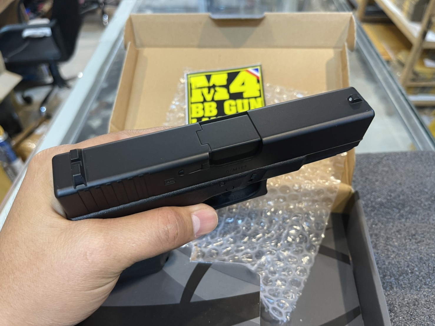 Classical Gun Glock19 ฟูลมาร์คกิ้ง Co2