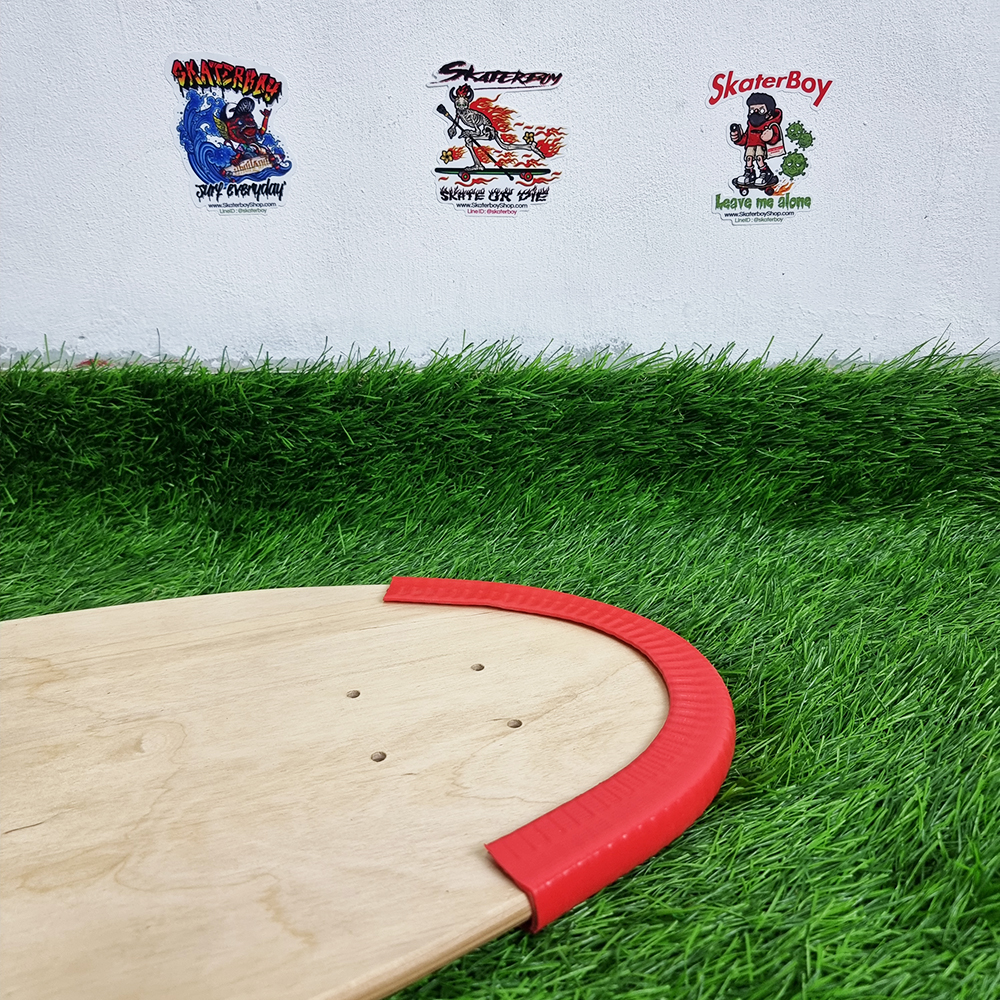 [0302][ลด50%] ขอบยางกันกระแทก แบบบาง แบบหนา เสริมแผ่นเหล็ก ยาวประมาณ 30cm