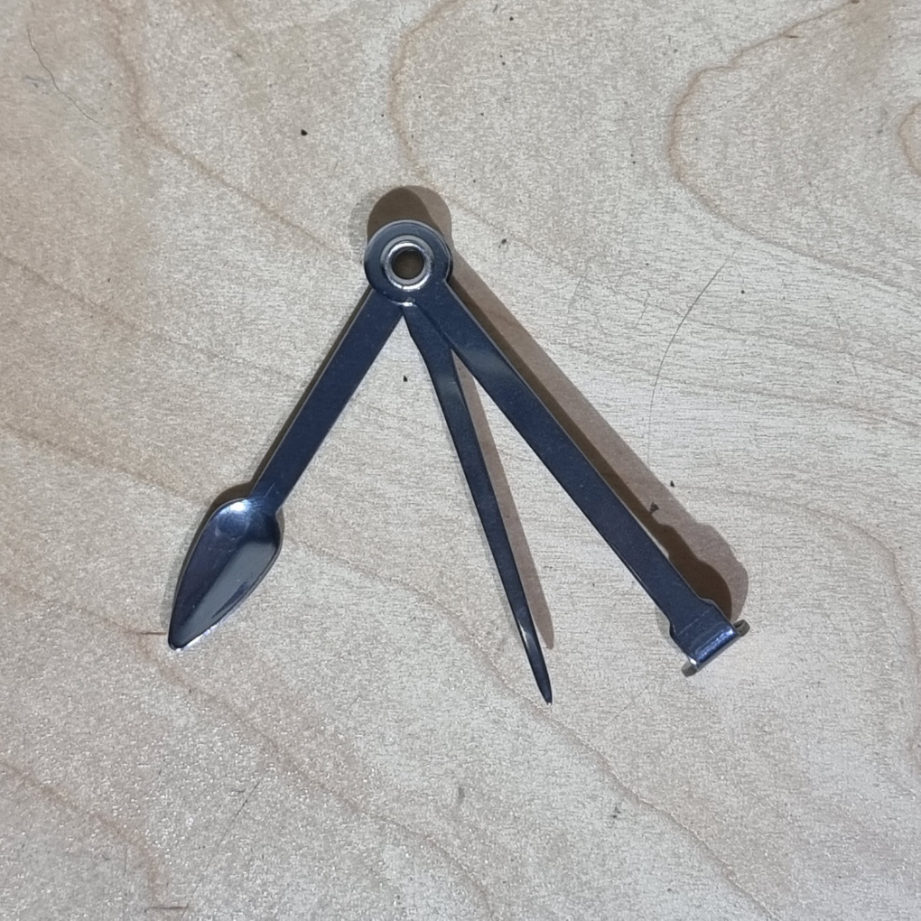 [1003] ช้อนตัก ไม้แยง อัดแน่น ทำความสะพาด พับเก็บง่าย