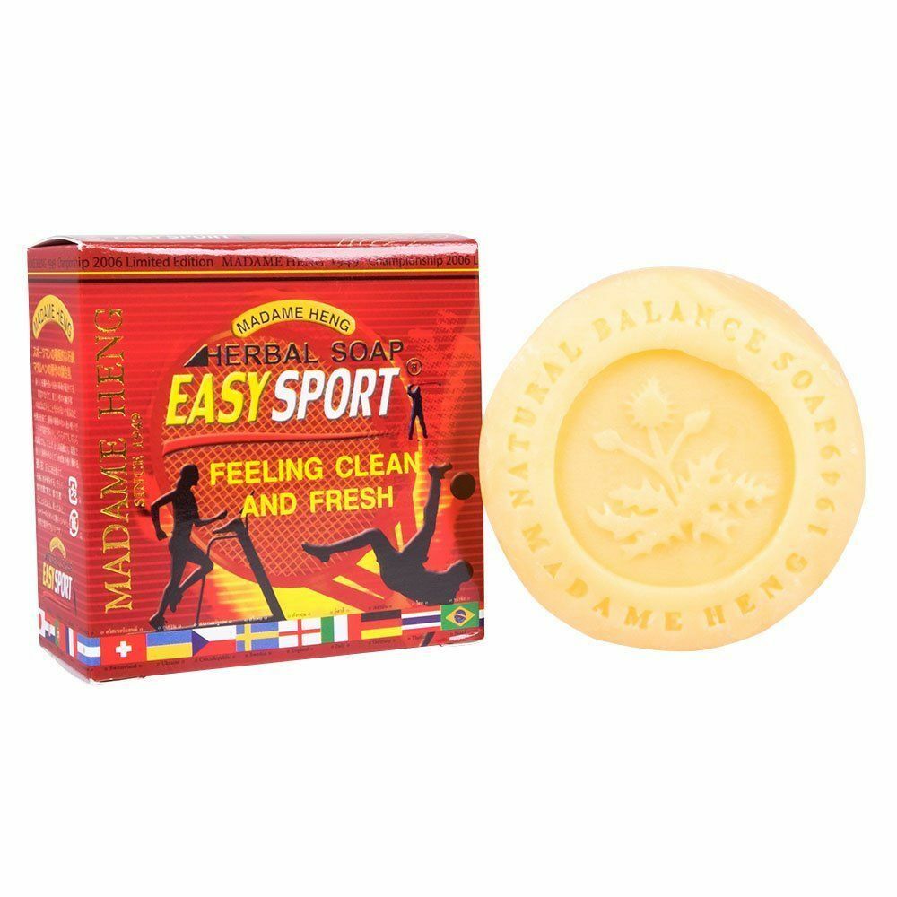 [มาดามเฮง] สบู่สมุนไพร EASY SPORT 150g.