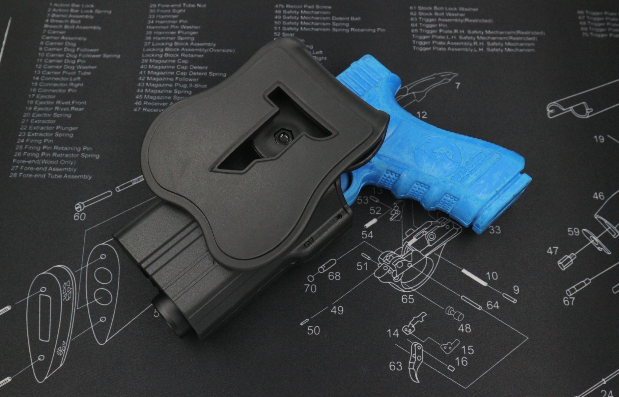CYTAC ซองปืน G17 ติดไฟฉาย (K0580)