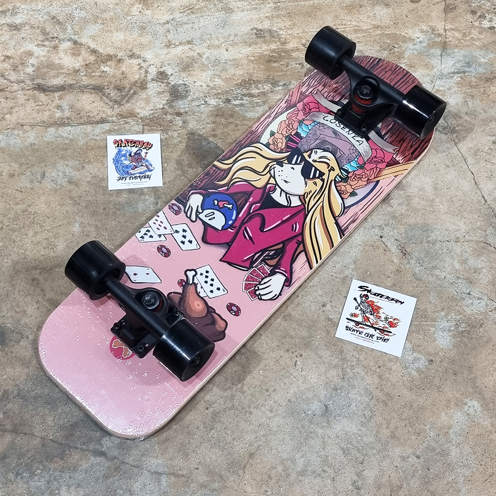 [0201] สเก็ตบอร์ด เด็ก สัตว์เลี้ยง สุนัข แมว ขนาด 66x21cm pet skateboard
