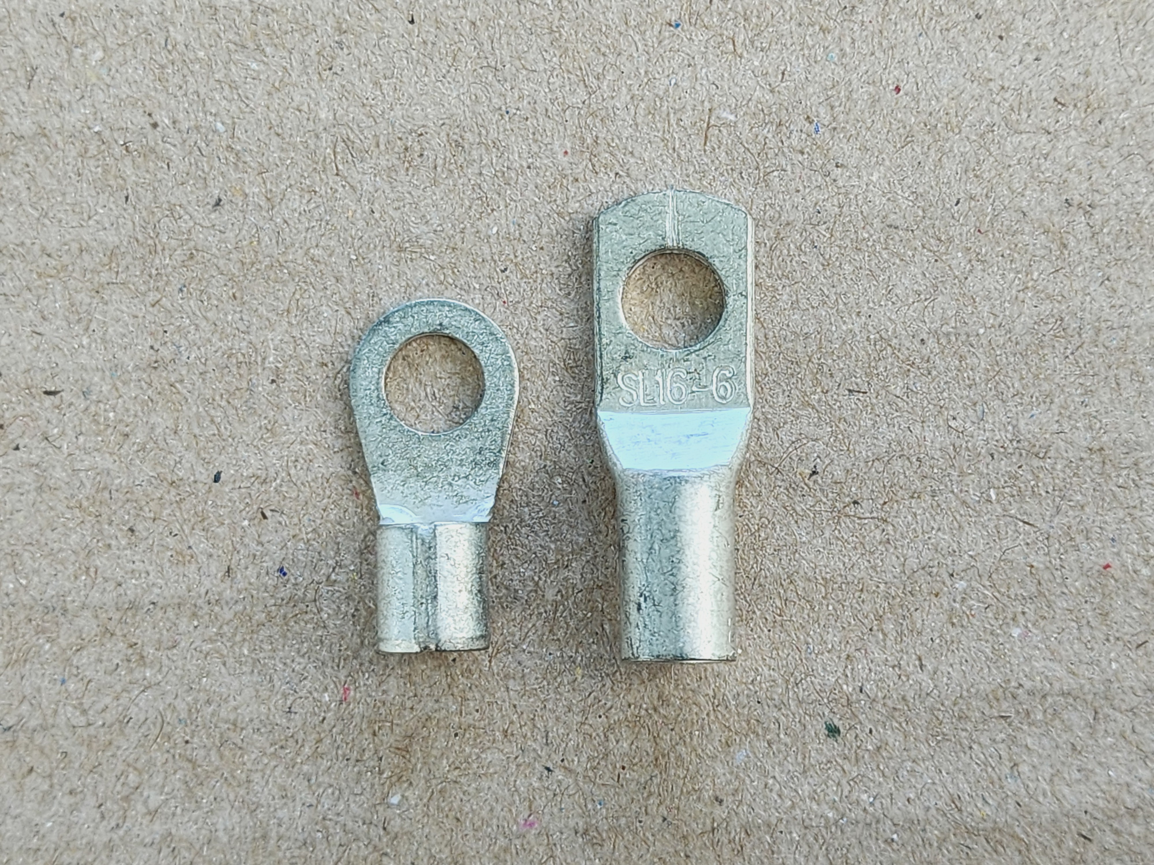 รูปหางปลากลม เปลือย ( ไม่หุ้มฉนวน )