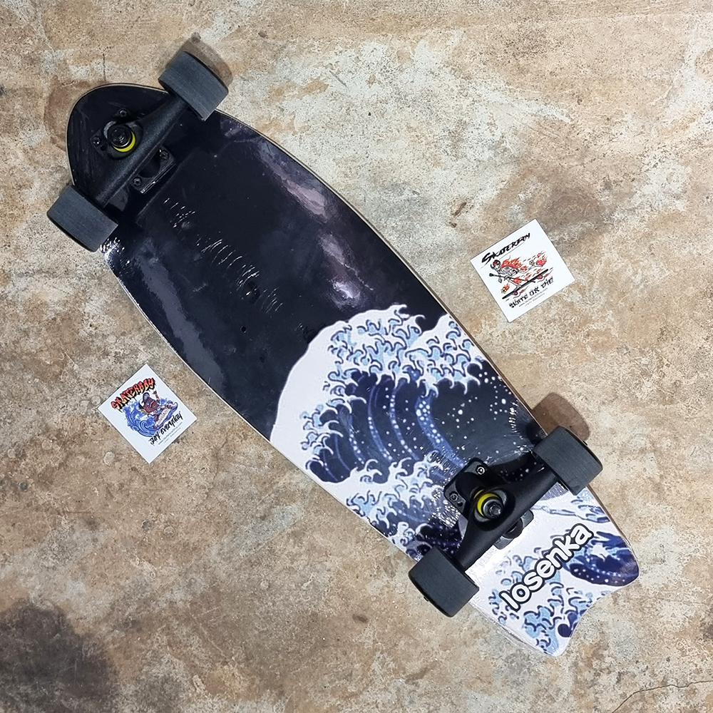 0201 Surf skate บอร์ด32นิ้ว สูงไม่เกิน160-170cm เลี้ยว40องศา พร้อมเล่น