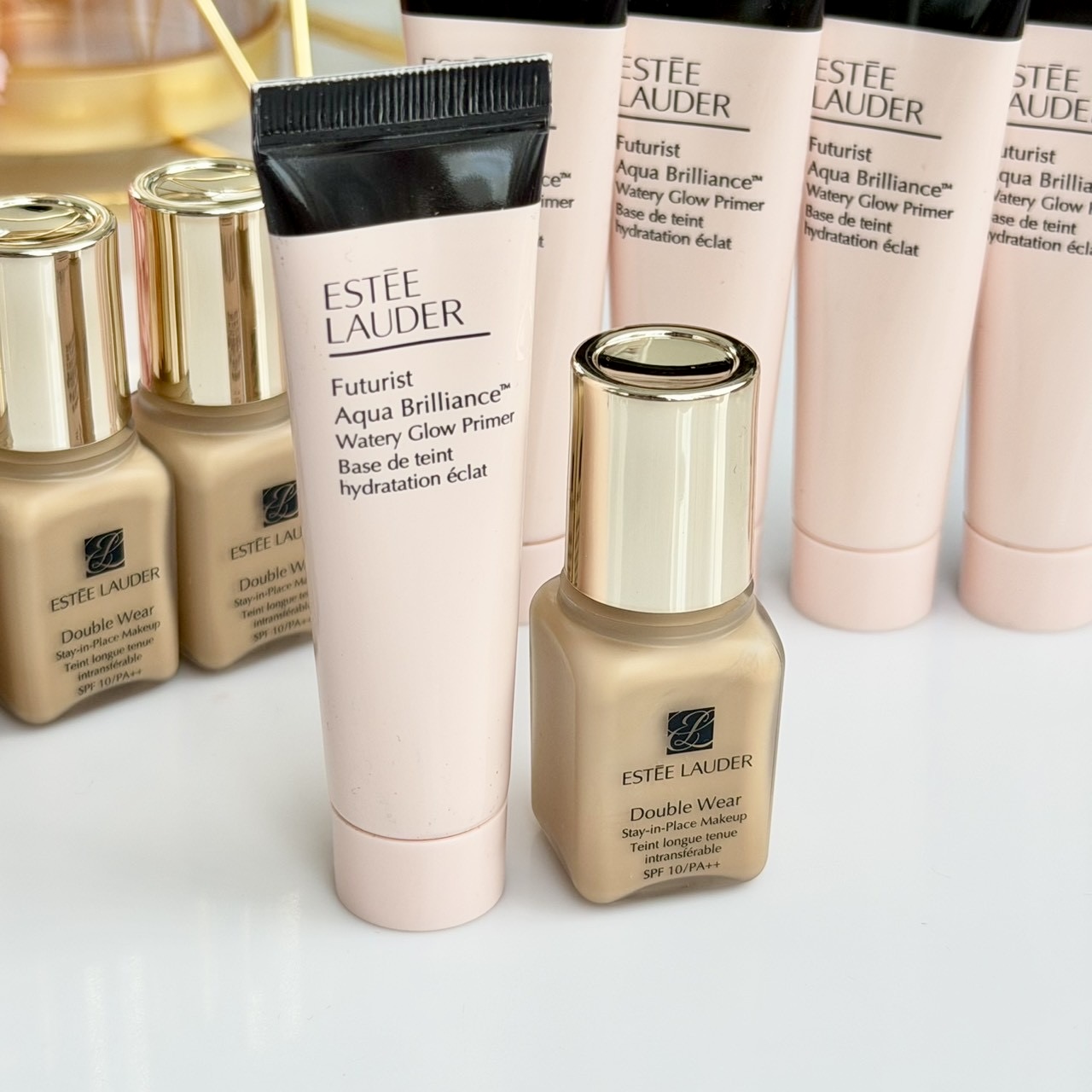 Estee Lauder Futurist Aqua Brilliance Watery Glow Primer & foundation
