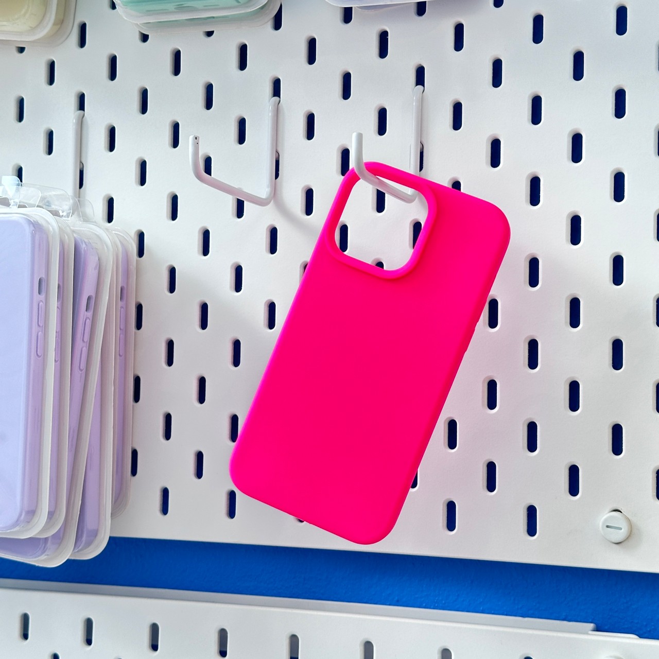 Silicone premium Case v.2 (neon pink colors)