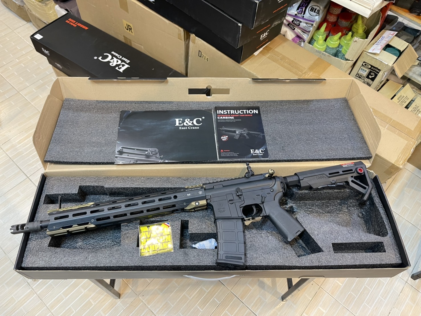 E&C 339 S2 FDE Strike Gridlok 15 บอดี้โลหะ