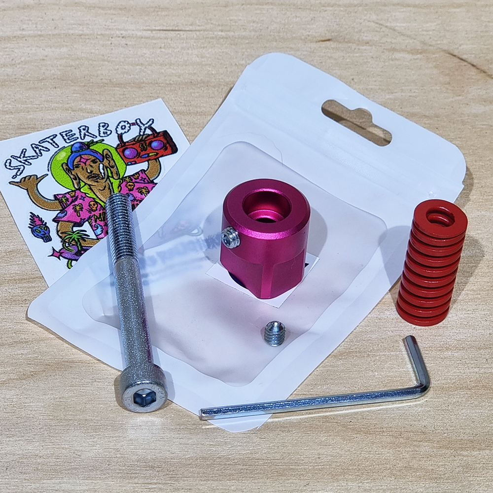 [0313][พร้อมส่ง]ชุดเบ้าสแตนเลส กันน็อตยึดสปริงคลาย adapter SM S7 ทำสี สวยงาม