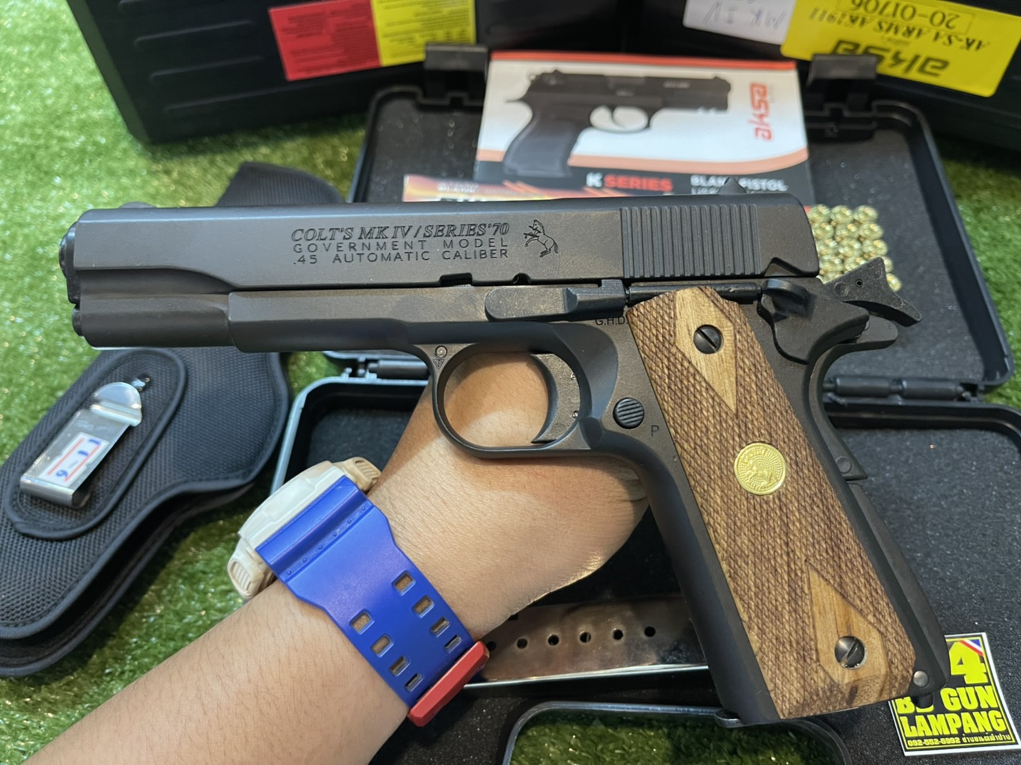 AKSA COLT 1911 ลาย Series 70 สีดำ