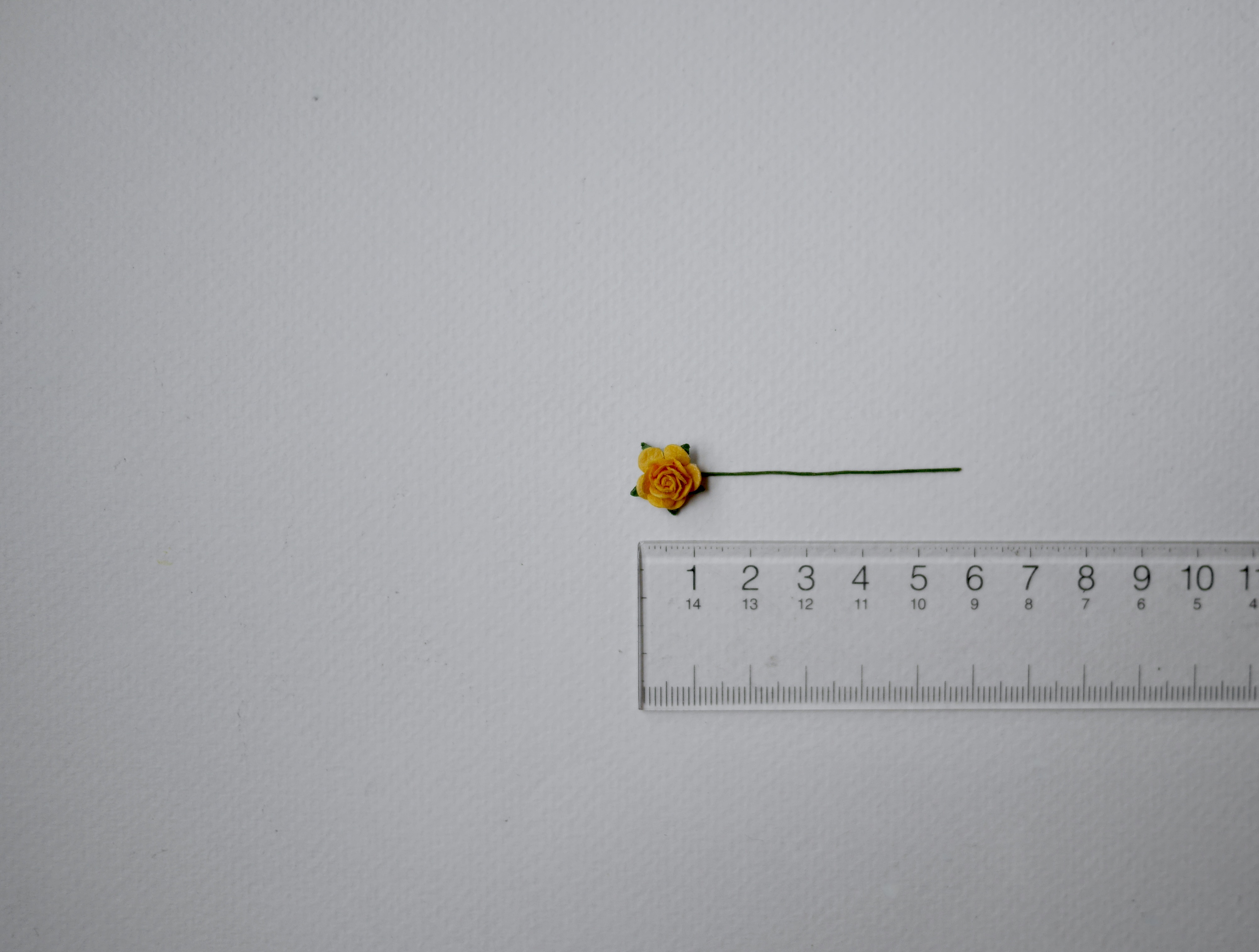 ดอกไม้กระดาษสา ดอกกุหลาบจิ๋ว ขนาดเล็ก สำหรับตกแต่ง ของชำร่วย ดอกกุหลาบ กระดาษสา สีครีมเหลืองมัสตาด ขนาด 1 cm. จำนวน 100 ดอก/1 ถุง