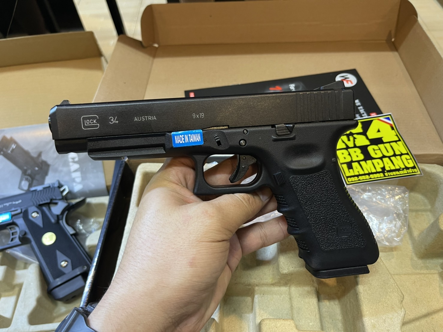 WE - Glock 34 Gen 3 สีดำ