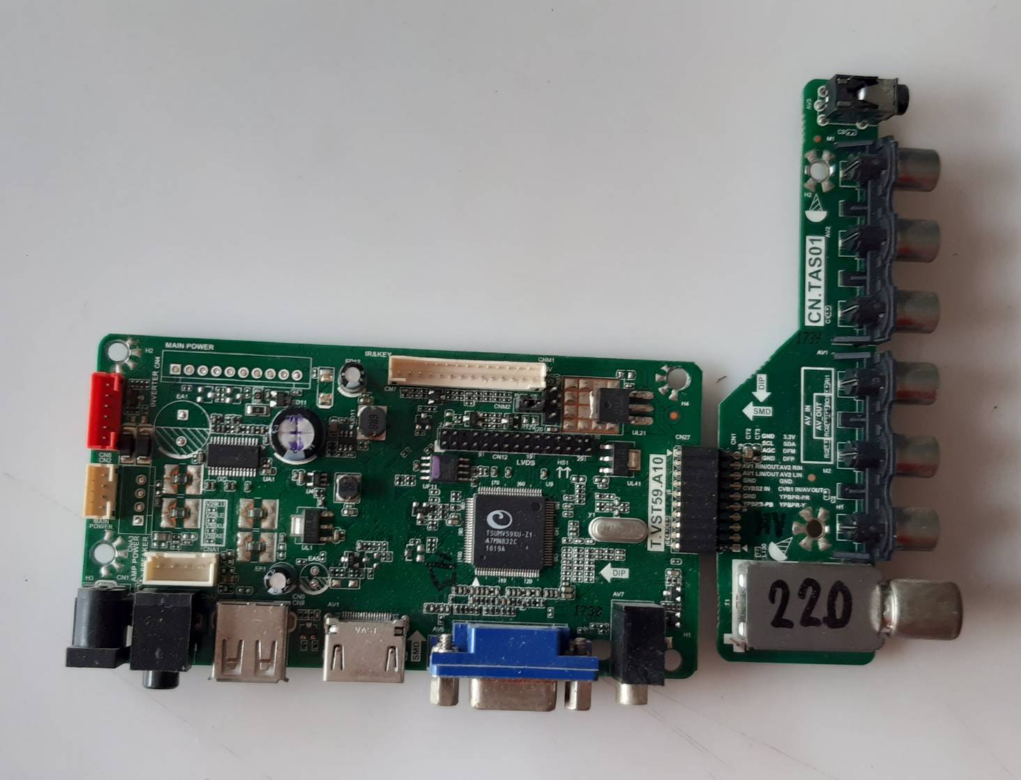 อันที่ 220 SKG CHD-W320F8 ซีสเตร็ม T.VST59.A10 ดีเทสแล้ว