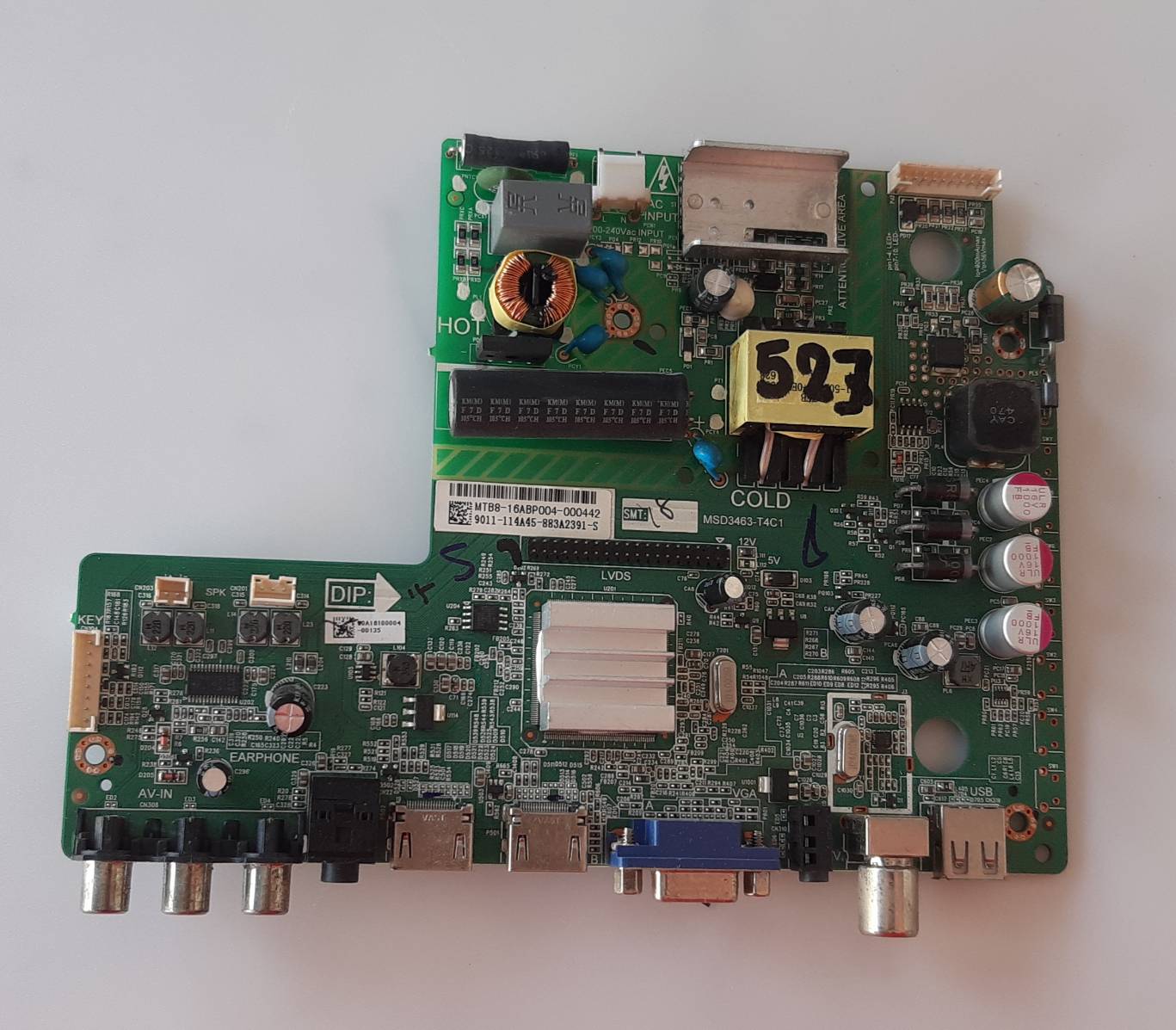 อันที่ 527 PHILIPS 32PHT5200S ซีสเตร็ม MSD3463-T4C1 ดีเทสแล้ว
