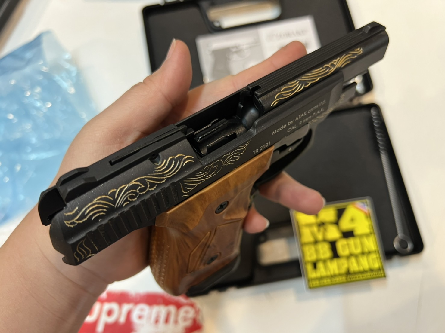 ZORAKI 914 AUTO ดำ-ลายไทย