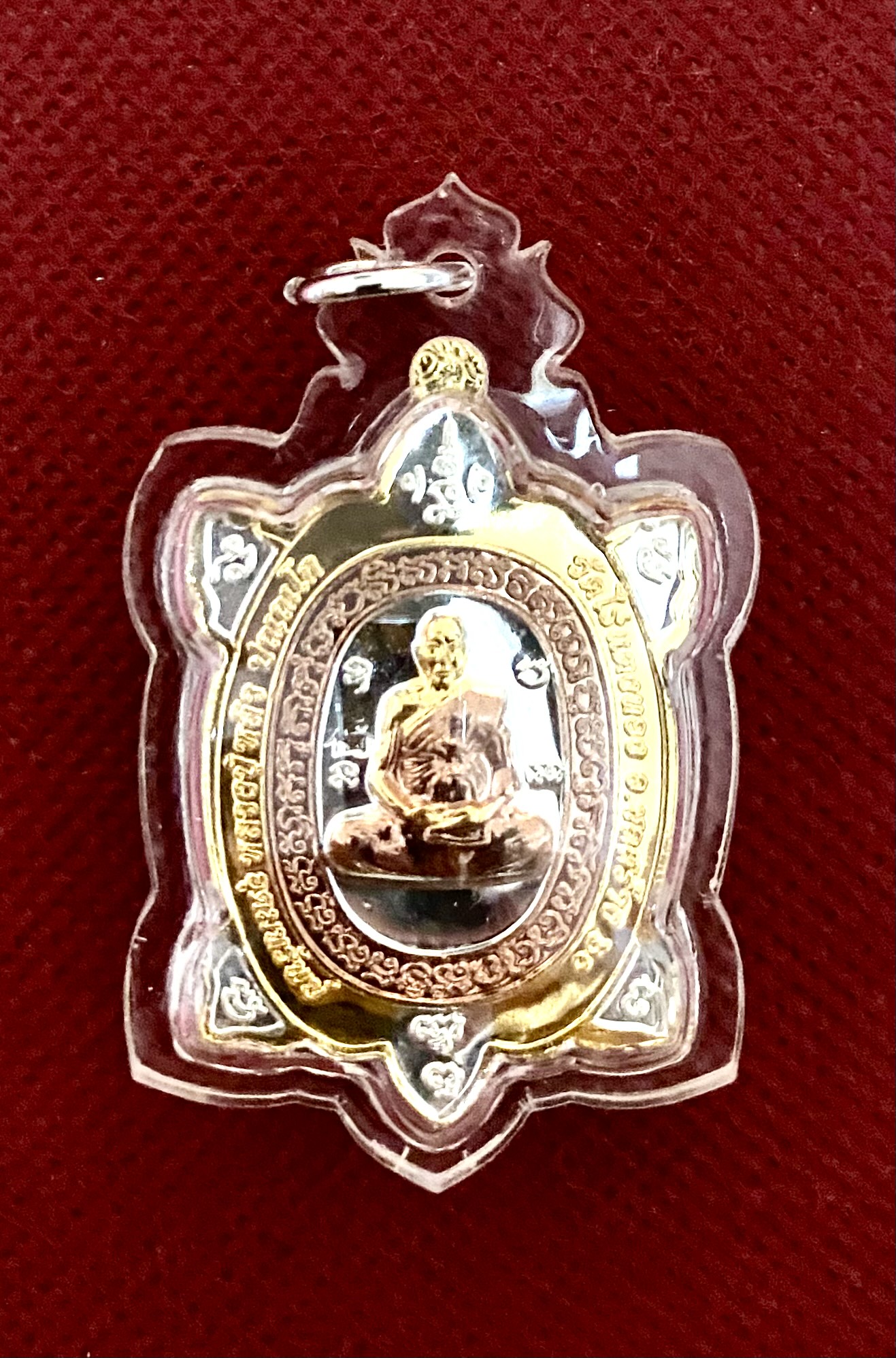 เต่าหลวงปู่หลิว วัดไร่แตงทอง รุ่นอุดมทรัพย์ เนื้อสามกษัตริย์ ปี 2560