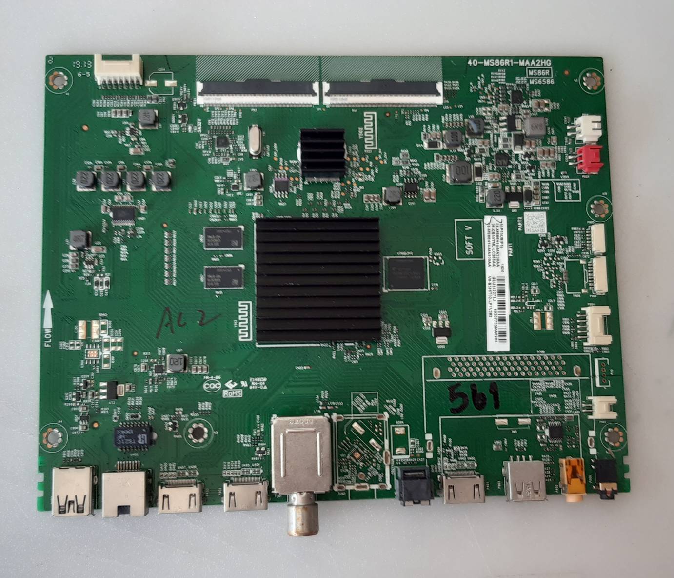 อันที่ 561 TCL 55SE5000 ซีสเตร็ม 40-MS86R1-MAA2HG ดีเทสแล้ว