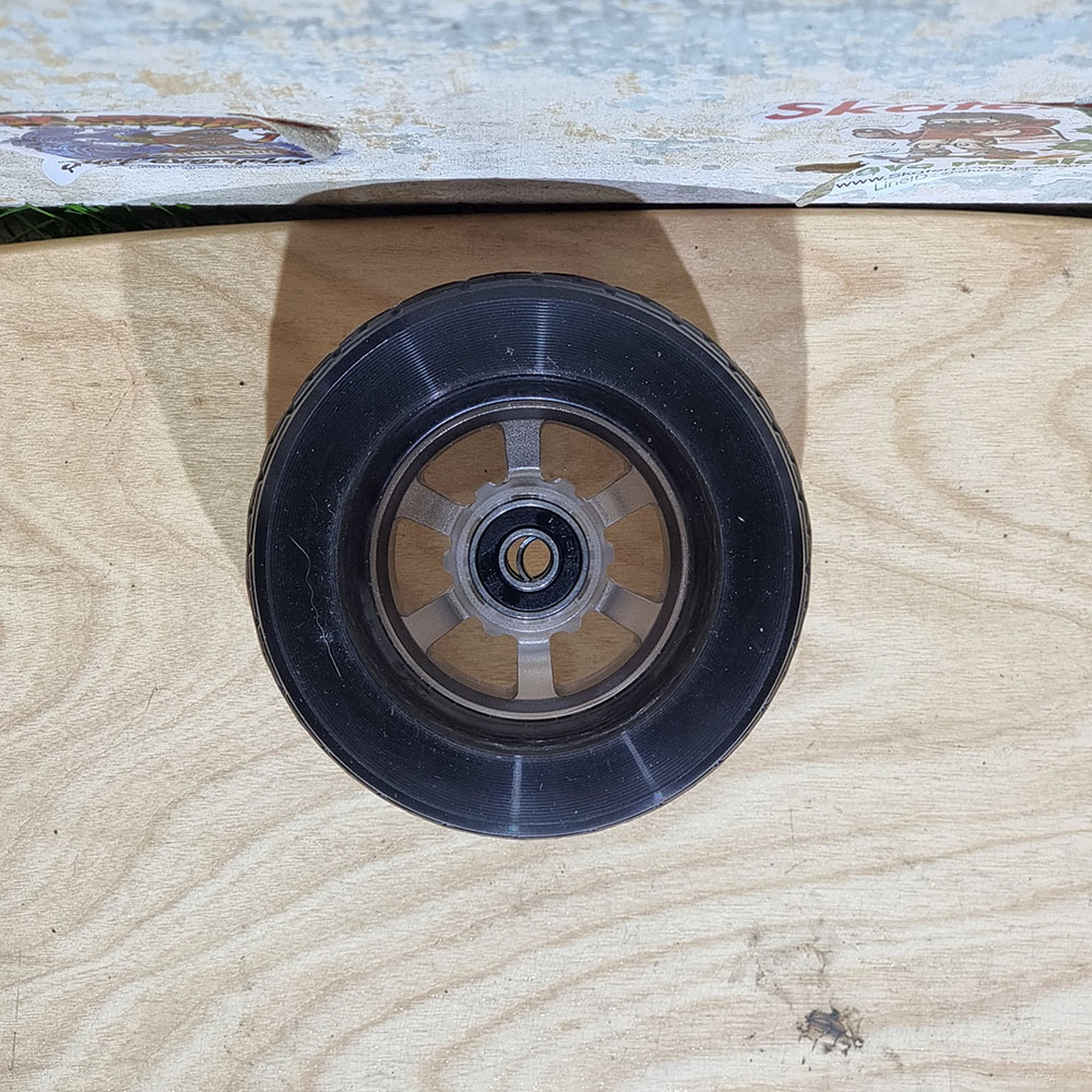 [0502] ล้อสเก็ตบอร์ดไฟฟ้า รุ่น Longboard V2 ล้อขนาด 105mm 105 mm all terrain ล้ออะไหล่มอเตอร์ ล้อหน้า