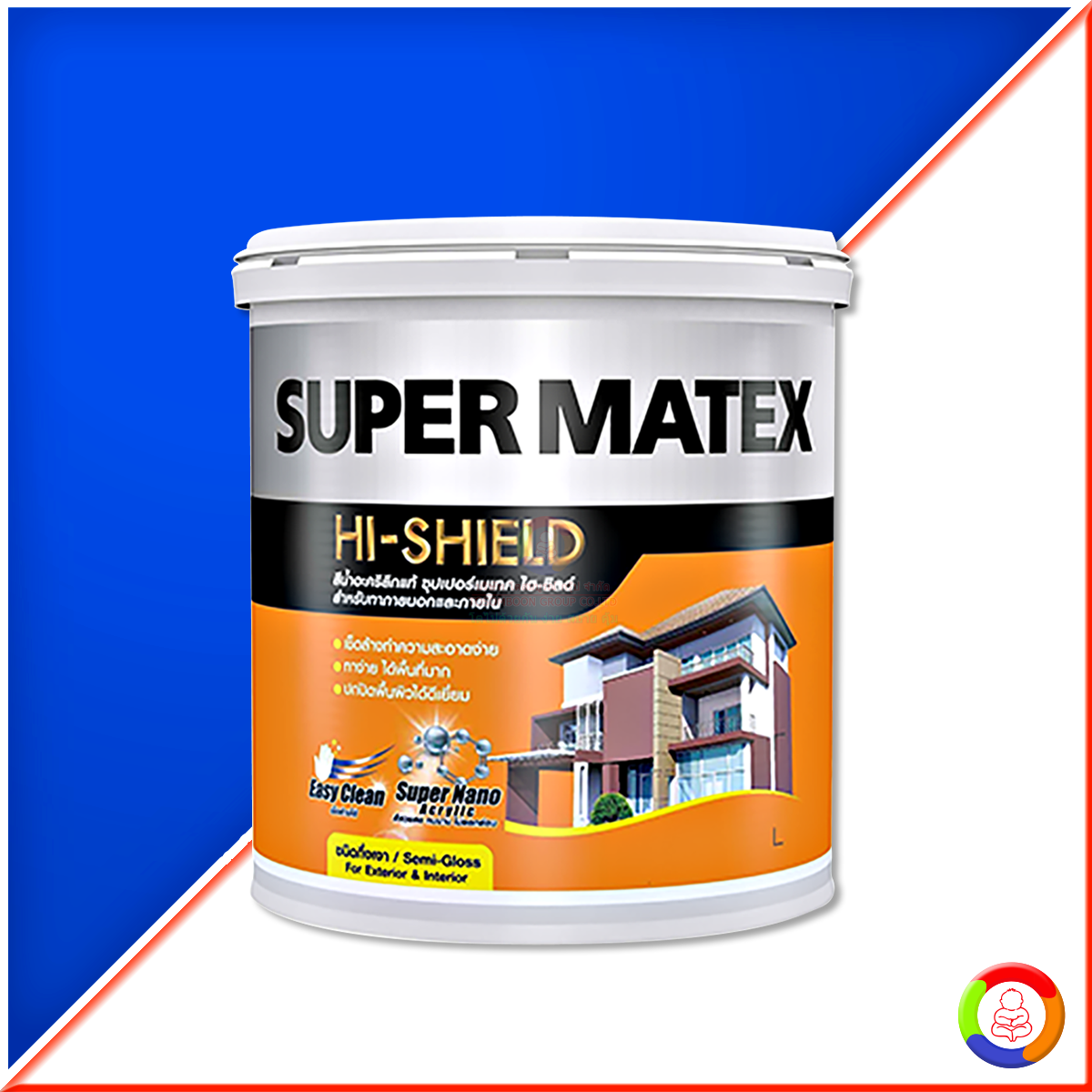 SUPER MATEX Semi-Gloss for Exterior and Interior