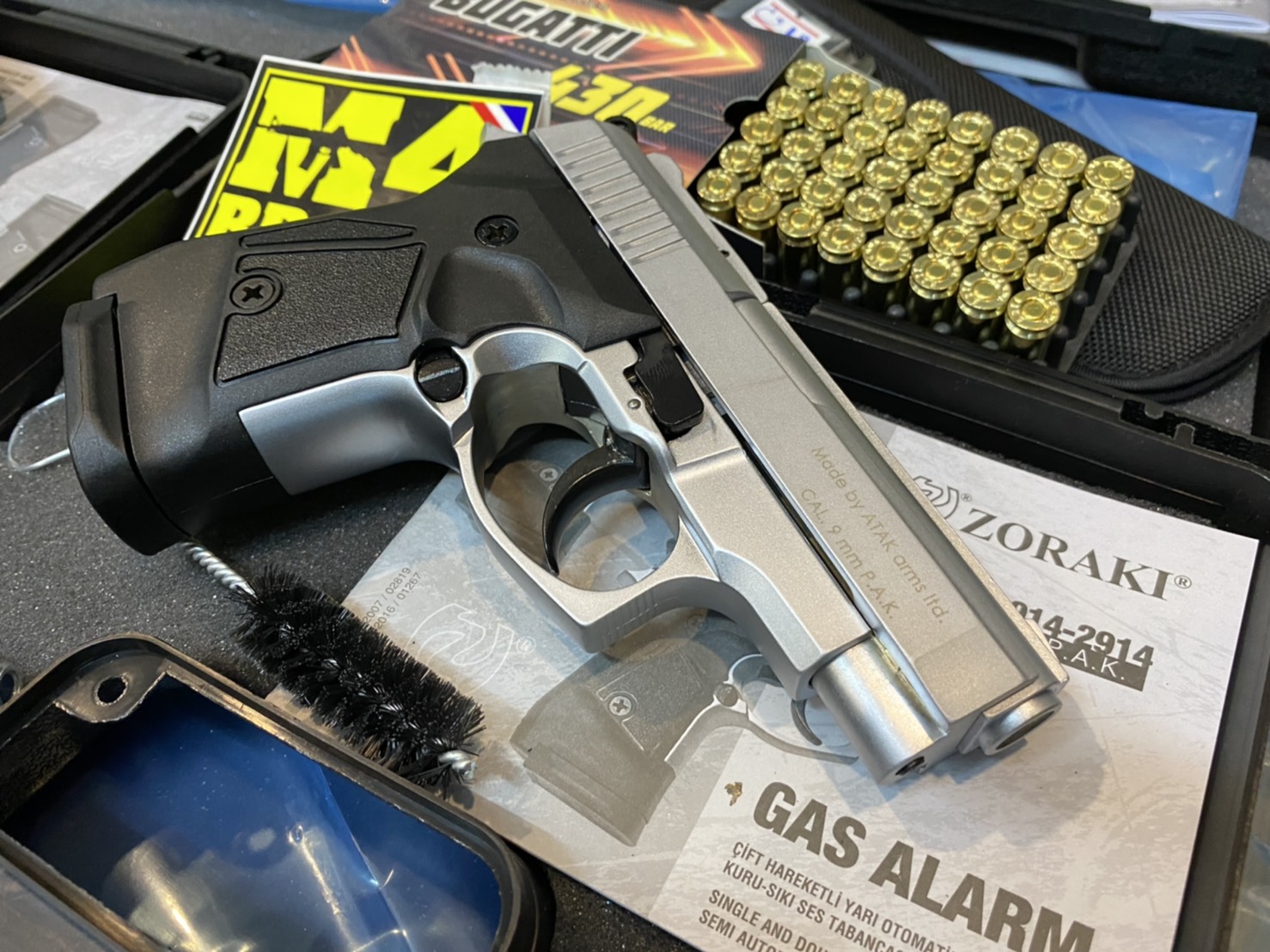 ZORAKI 914 AUTO บรอนซ์เงิน