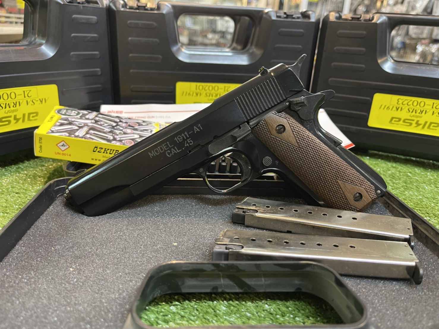 AKSA COLT 1911 ลาย Spring Field สีดำ