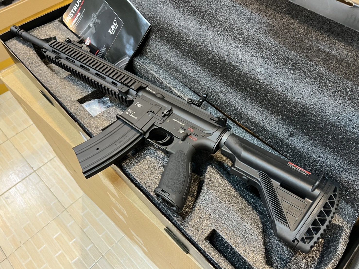 E&C 103 S2 HK M27 IAR บอดี้โลหะ Gen 2