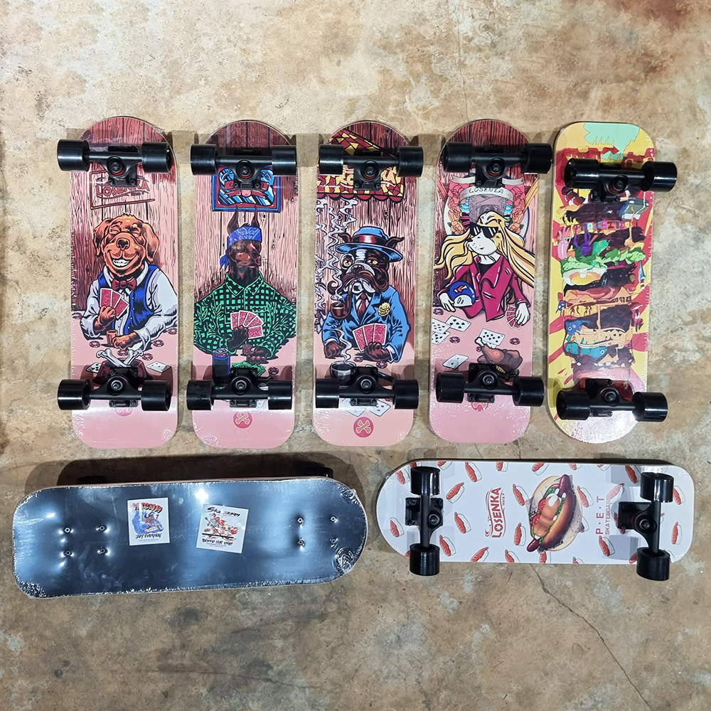 [0201] สเก็ตบอร์ด เด็ก สัตว์เลี้ยง สุนัข แมว ขนาด 66x21cm pet skateboard