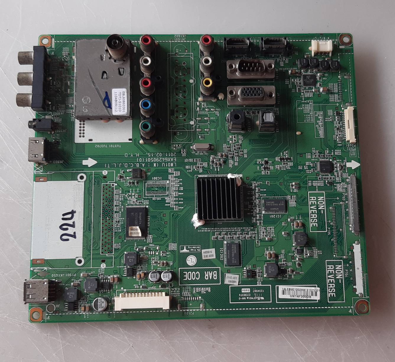 อันที่ 224 LG 32LK330 ซีสเตร็ม EAX64290501 ดีเทสแล้ว 30PIN