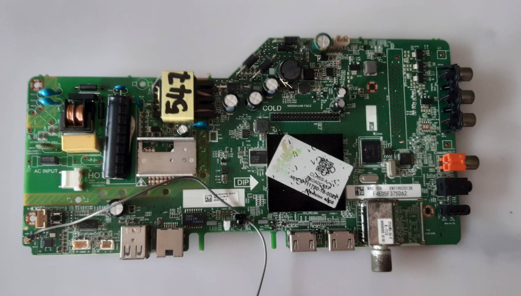 อันที่ 547 PROVISION 40G6 ซีสเตร็ม MSD6A348-T5C2 ดีเทสแล้ว