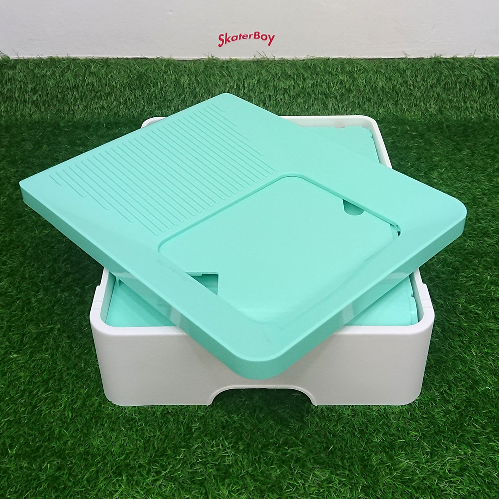 [1100] ห้องน้ำแมว Indoor เก็บกลิ่น พร้อมที่ตัก ถอดประกอบเคลื่อนย้ายได้