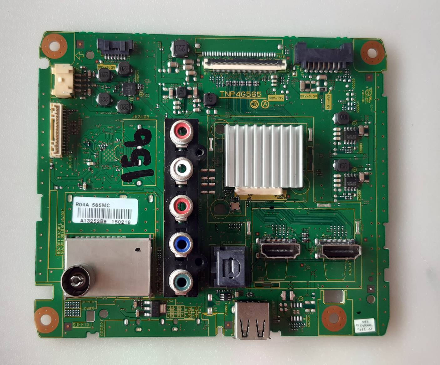 อันที่ 156 Panasonic TH-50A410T ซีสเตร็ม TNP4G565 51PIN ดีเทสแล้ว