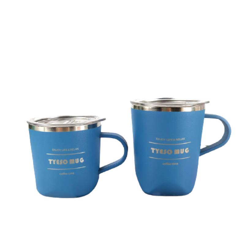 แก้วมัคมีหูจับ พร้อมฝาปิดเลื่อนปิดได้ 300 ml.