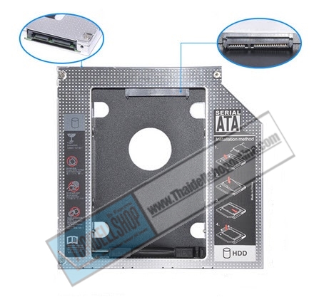 HDD Caddy 12.7 mm Case HDD Enclosure Hard Disk Bracket for Notebook