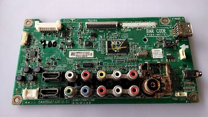 อันที่ 700 LG 32LN5120 ซีสเตร็ม EAX65027106 1.0 ดีเทสแล้ว