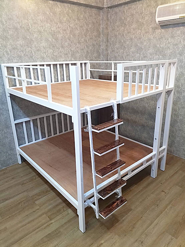 A104 เตียงเหล็ก 2 ชั้น 6 ฟุต