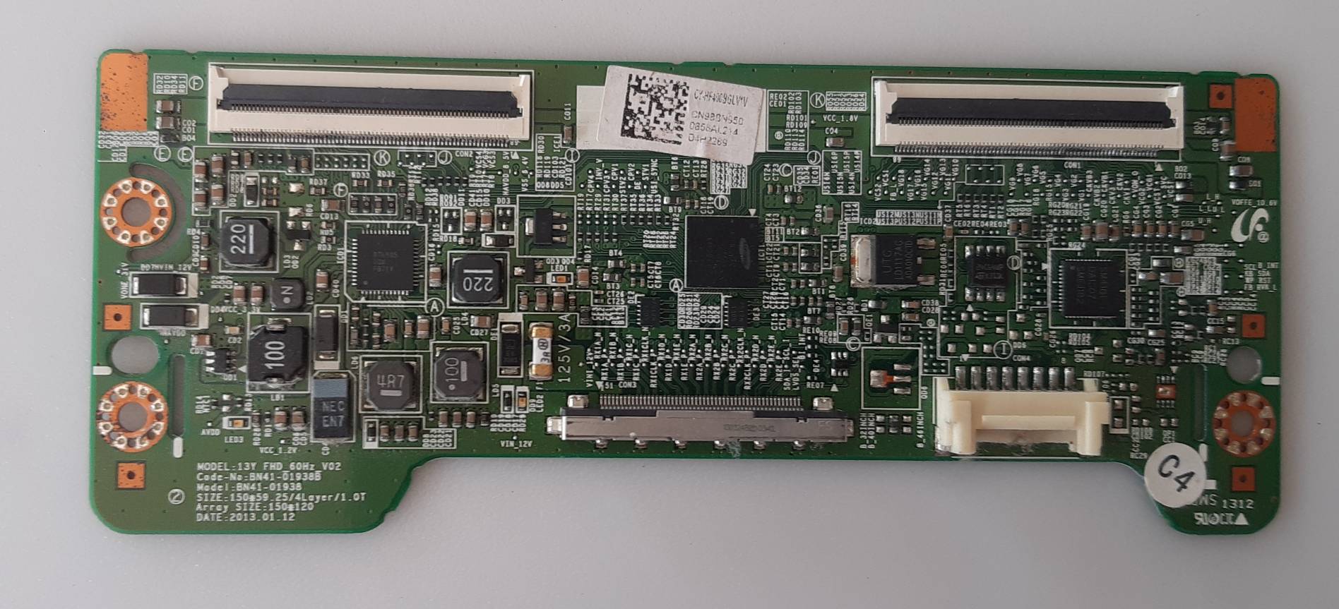 อันที่ 541 Samsung UA40F5000AR ทีคอน BN41-01938B ดีเทสแล้ว