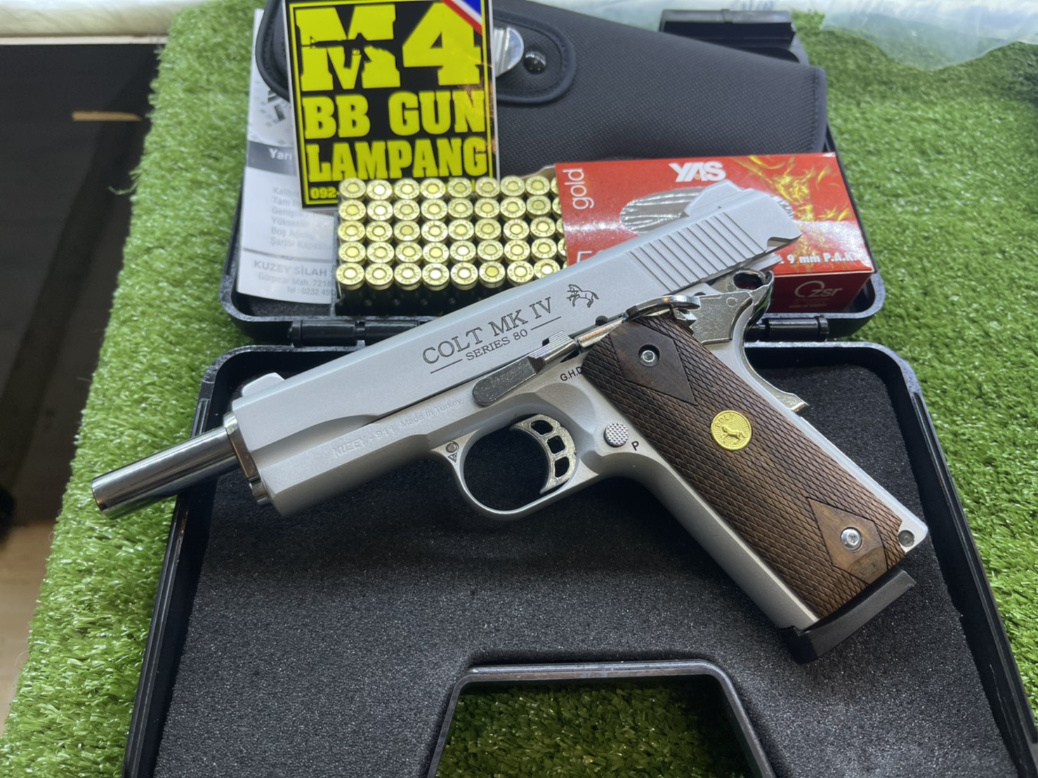KUZEY M1911 ลาย Series 80 ลำกล้อง 5"ซาติน