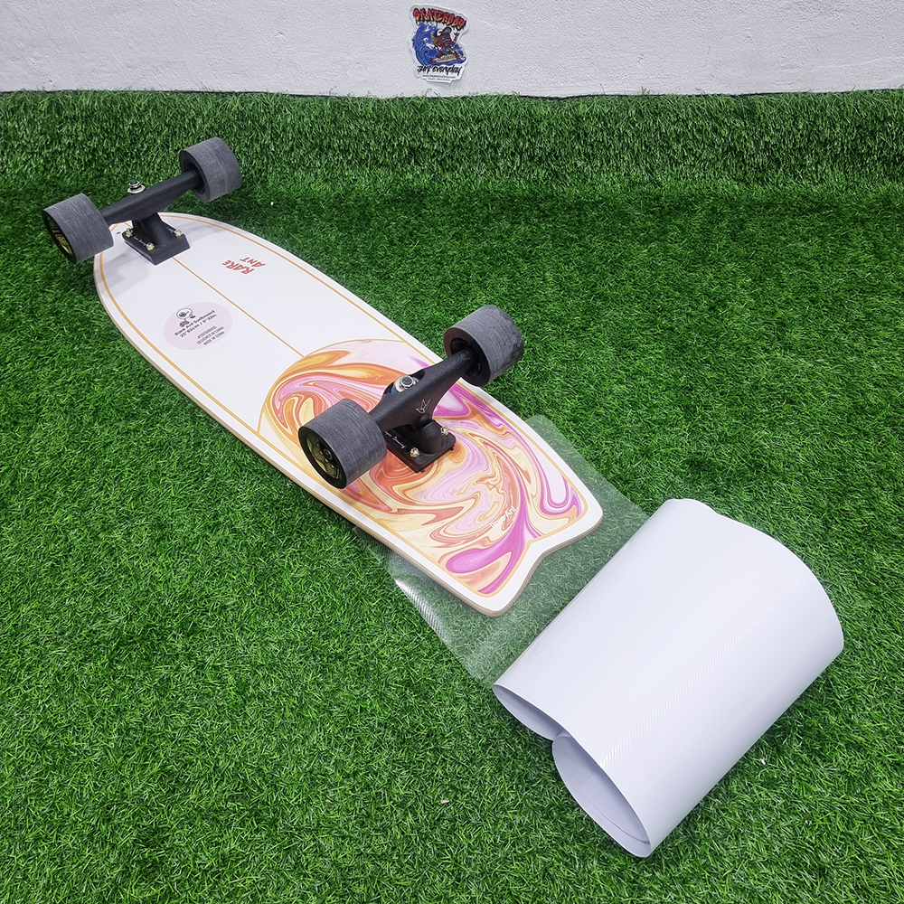 [0304] สติ๊กเกอร์ใสกันรอย ป้องกันล้อกัดลายบอร์ด ขนาด 85x24cm anti bite wheel