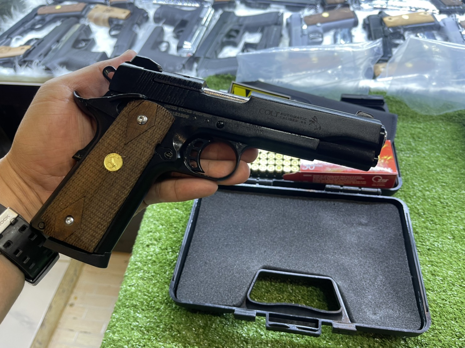 KUZEY M1911 ลาย Series 80 ลำกล้อง 5" ดำ