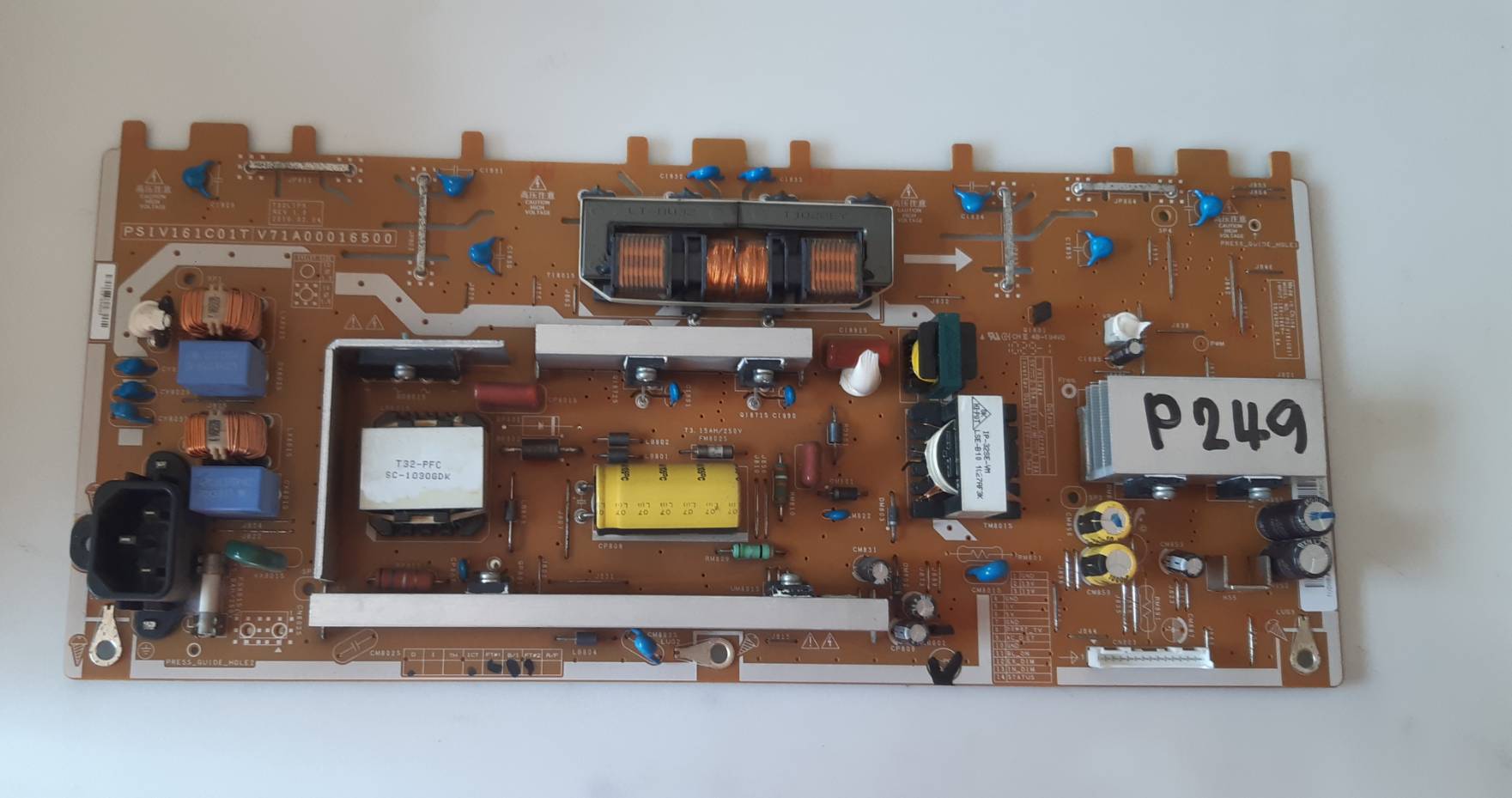 P249 TOSHIBA 32AV700T 32PB1T 32PB10T ซัฟฟลาย V71A00016500 ดีเทสแล้ว