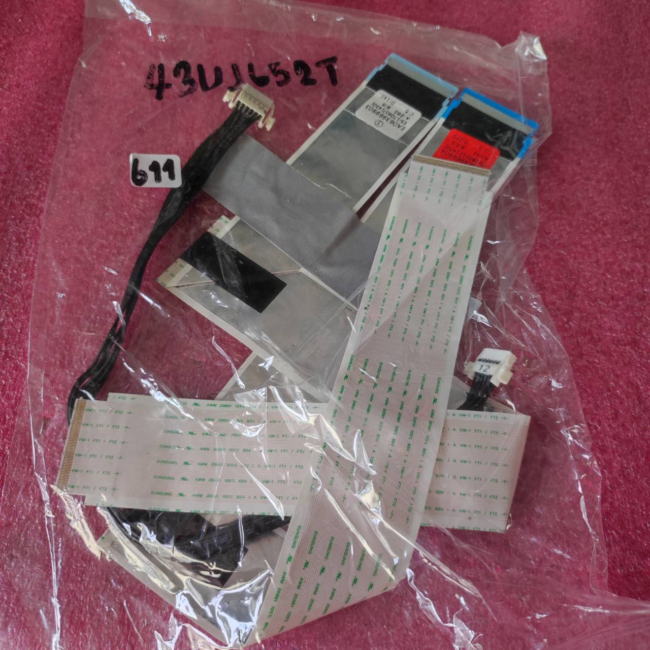 ชุดสายแพร 611 43UJ652T
