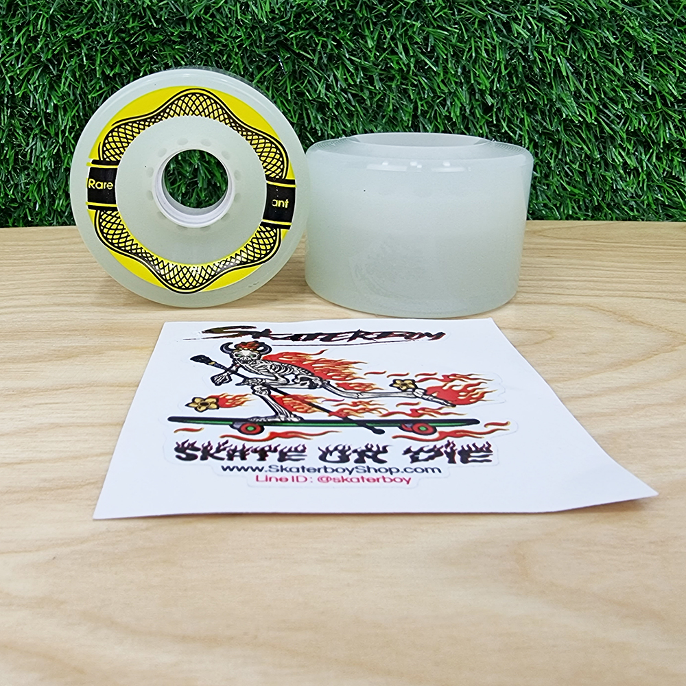 [0316] ล้อสเก็ตบอร์ด RareAnt ล้อใส 65x45mm SHR78AA skateboard wheels professional high elastic LDP